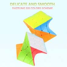 1pc Speed Asymmetrical Magic Cube Children Educational Toy Logical & Thinking Training Game