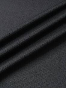 1 Stück Herren Herbst/Winter Sport Sweatshirt, Reflektierende Einfassung, Langarm Lässig Rundhals T-Shirt, Outdoor Fitness Sportbekleidung, Fußball Gittermuster, Polyester Strickstoff - leicht, weich, bequem, zum Schichten geeignet, Gym Training, Outdoor Laufen, Radfahren, Angeln, Basketball und Freizeitbekleidung