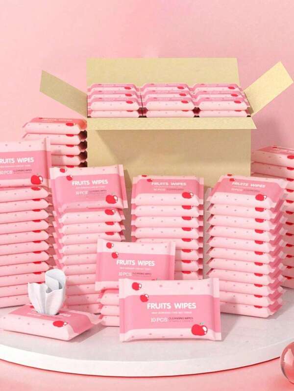 10 قطعة مناديل مبللة محمولة للتنظيف القابلة للتخلص منها، تنظيف المطبخ والبقع، مناسبة للتنظيف المنزلي اليومي والسفر، هدايا عيد الميلاد والهالوين