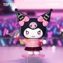 Miniso Figura de juguete de la serie Idol Sparkling de Sanrio Kuromi, lindo decorativo de escritorio y regalo coleccionable - Multicolor - Ver 2