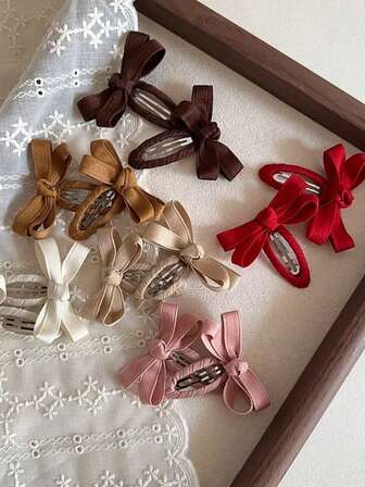 4 Pieces/Set Of Versatile Sweet And Cute Mini Kawaii Bow Hair Clip Solid Color Series BB Clip Bangs Hair Clip Side Hair Accessories Suitable For Girls' Daily Wear,Gifts,Travel,Gifts For Women,Hair Stuff,Stocking Stuffers,Stocking Stuffers,Stocking Fillers,Stocking Stuffers For Women,Stocking Fillers Women,Christmas Gifts,Gifts,Christmas Stocking Fillers,Gifts For Women,Gift,Christmas Gift,Stocking Stuffers For Adults,Stocking Fillers For Adult,Hair Stuff,Women's Accessories,Stocking Stuffer,Coming-Of-Age Hair Accessory,Christmas Hair Accessories,Gift Ideas For Women,Beauty Stocking Fillers,Christmas Gifts For Women