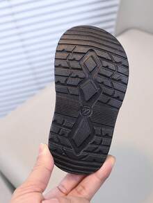 Unisex Baby Sandals, Casual Soft-Sole Toddler Summer Shoes - Black - View 7