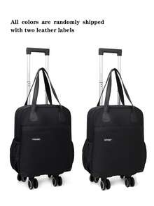 Wheeled Large Capacity Detachable Trolley Travel Bag, Carry-On Bag, School Backpack. The Wheels And Handle Are Detachable For Easy Storage. Unisex Suitable For Business Trip, Travel, School. Large Capacity Handbag & Backpack
