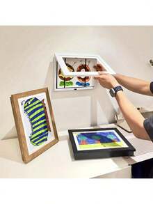 1 Peça Moldura de Foto de Arte com Abertura Frontal Magnética e Moldura Substituível, Moldura de Foto Elegante Montada na Parede em Diversas Cores e Estilos para Pôsteres, Fotos, Pinturas, Exibição de Imagens, Decoração de Casa e Escritório, Decoração Moderna de Casa, Moldura de Foto para Montagem na Parede para Natal, Dia dos Namorados, Decoração de Ano Novo