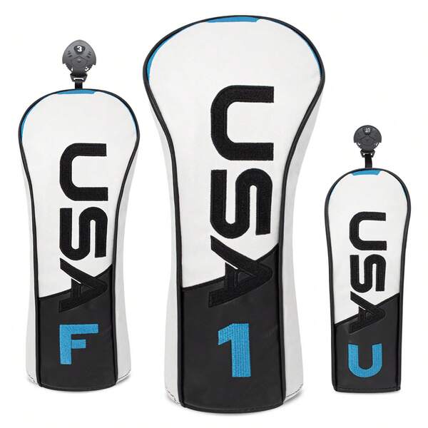 Modische Golfschläger-Kopfhaube; Golfzubehör, hergestellt aus staubdichten und strapazierfähigen Materialien, bietet den besten Schutz für Golfschläger