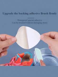 6 piezas de parches autoadhesivos para zapatos, adecuados para agujeros, parches de tela, malla, plantillas, parches para agujeros, reparación de zapatos, sin rastro, resistente al agua