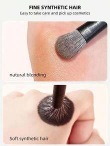 6pcs Soft Bristle Eye Makeup Brush Set For Eyeshadow Blending, Smudging, Eyeliner & Eye Detailing,Eyebrow Brush,Eyeshadow Brush,Spoolie,Spoolie Brush,Giveaways - 黑色 - 查看 7