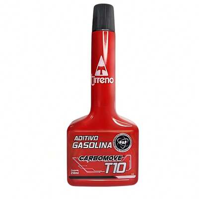 TIRRENO Aditivo Descarbonizante para Gasolina Carbomove T10 250 ml – limpa bicos e válvulas – reduz resíduos e falhas – uso periódico conforme fabricante