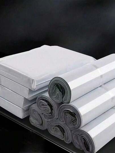 100/50 st tjocka kurirpåsar, logistikpåsar, klädleveranspåsar, förseglade förpackningspåsar, flera storlekar tillgängliga