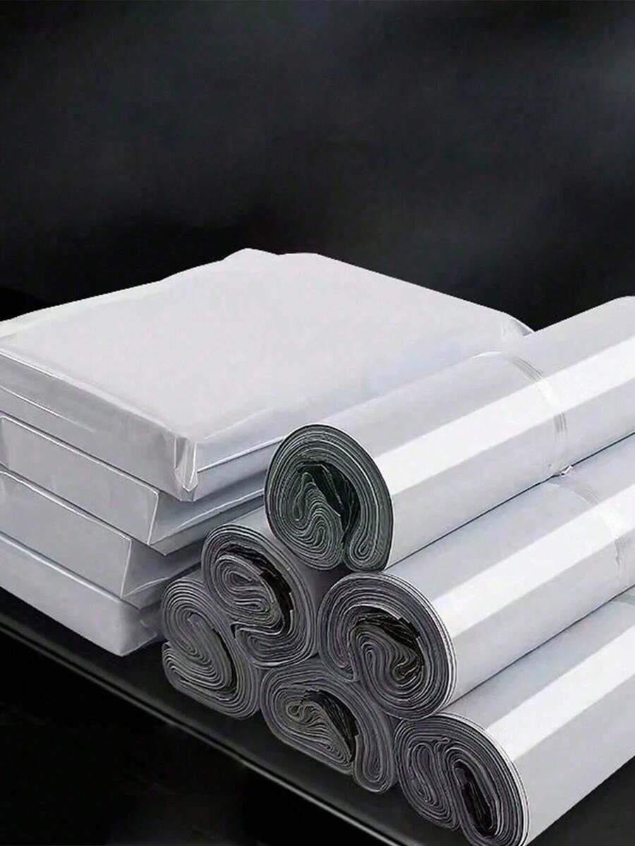 100/50个加厚快递袋物流包装袋服装配送包装袋密封包装袋多种尺寸可选 - 彩色 - 查看 1