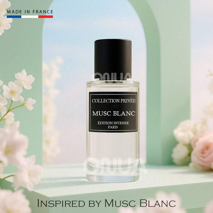 Inspired By Musc Blanc - Collection Privée Musc Blanc - 50ML Unisex Eau De Parfum - Floral Musk - View 1
