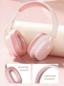 Headphones, Gaming Headphones, Bluetooth Headphones, Over-Ear Headphones, High-Capacity Wireless Headphones With Enhanced Bass For Exceptional Sound Quality, Suitable For Office, Gaming, Gym, Travel, Walking, Photography And Other Scenarios, Graduation Gift, Holiday Gift