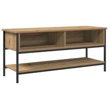 vidaXL TV-Schrank Craftsman Oak 100 x 35 x 45 cm Holzwerkstoff und Stahl