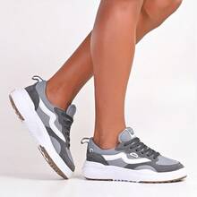 Comfortable And Elegant Casual Sneakers With Non-Slip Sole Sizes 34 To 43 - 深灰色 2853 - 查看 7