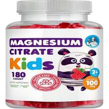 DR MORITZ Sugar-Free Calm Magnesium Gummies For Kids And Adults - Non-GMO Kids Magnesium Gummies - Raspberry Flavor - 1-Pack (60 Count) - Tên hương vịF - Xem 1