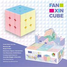 1 件 2025 新款 Panxin 马卡龙 2x2x2 魔方，3x3x3 金字塔拼图，益智玩具，生日、男孩、女孩、万圣节、圣诞节的完美礼物 - 彩色 - 查看 4