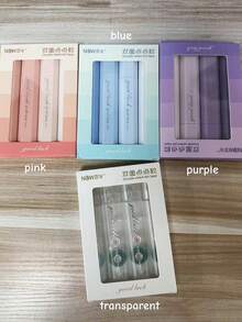 4卷渐变色胶带,笔式双面点状胶带座,适用于备忘录、日记、手工DIY、剪贴簿、返校季及办公用品 - 彩色 - 查看 11