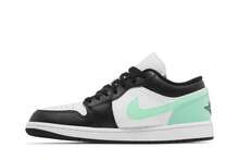 Nike Air Jordan 1 Low 'Green Glow' (Unisex) White/Green Glow/Black 553558-131 Spring New - 白色 - 查看 3