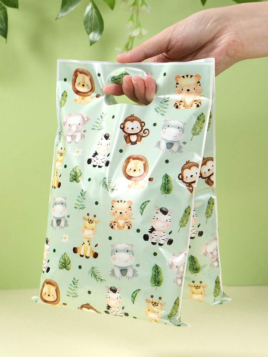 10/25/50 chiếc Túi Quà Tặng Chủ Đề Động Vật Rừng, Túi Bao Thư Quà Tặng Sinh Nhật Họa Tiết Động Vật Rừng, Túi Trang Trí Tiệc Chủ Đề Động Vật Rừng, Vật Dụng Bao Thư Quà Tặng Tiệc Sinh Nhật, Túi Bao Thư Trang Trí Bàn Quà Cưới, Túi Quà Tặng Tiệc Chào Mừng Em Bé, Vật Dụng Bao Thư Nhà Bếp, Quà Sinh Nhật, Quà Tặng Tiệc Tặng