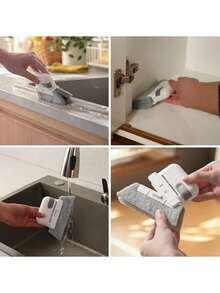 قطعة واحدة، فرشاة تنظيف الأخاديد، فرشاة متعددة الوظائف لتنظيف الفواصل بين البلاط، فرشاة لتنظيف أخاديد النوافذ والأبواب، فرشاة إزالة الغبار، بدون زوايا ميتة، فرشاة تنظيف، فرشاة لموقد الغاز، مستلزمات التنظيف، أداة تنظيف، مستلزمات العودة إلى المدرسة، قطعة واحدة من أداة تنظيف الأثاث للزوايا الصحية الميتة