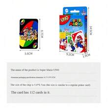 Mattel 官方 UNO 牌組遊戲套組，收藏版 Super/多版本系列，2-10 人派對桌上遊戲，團隊建設派對卡牌遊戲 - DRD00 一號 - 查看 4
