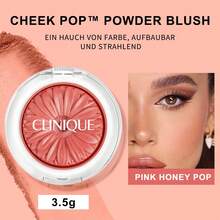 CLINIQUE Cheek Pop™ Powder Blush - NET WT.12 OZ./3.5G - #18 PINK HONEY POP - View 12