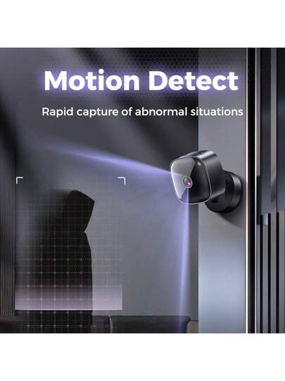 Small Wireless WiFi Camera Hidden Spy Security Cameras,Mini Nanny Cam Slimme Home, Pet Dog Baby Indoor Outdoor 1080P Remote Portable, Phone APP Room view 8