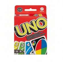 Mattel Official UNO Card Game Set Classic Collector's Edition Super/Multi-Version Collection 2-10 Players Party Tabletop Game Team Building Card Game - W2085- Playing Cards - View 1