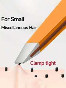 High Quality Stainless Steel Eyebrow Tweezers, Ingrown Hair Tweezers, Precision Slanted Eyebrow Tweezers, Hair Removal Tweezers - Coral Orange - View 1