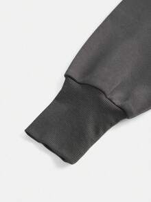 Tween Girl Letter Graphic Hoodie Sweatshirt And Flare Pants Set