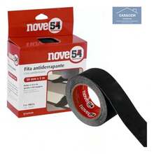 Fita Antiderrapante  Adesiva Piso 50 mm x 5 m preta - NOVE54