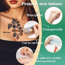 PU Waterproof Transparent Roll Tape High Elasticity Easy To Replace Leaves No Residue(5cm*2m) - White - View 2