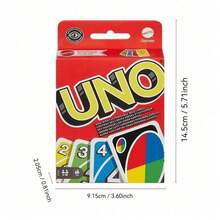 Mattel Official UNO Card Game Set Classic Collector's Edition Super/Multi-Version Collection 2-10 Players Party Tabletop Game Team Building Card Game - W2085- Playing Cards - View 2