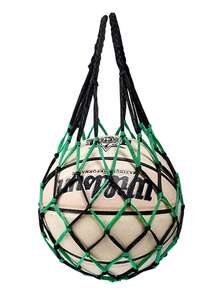 Przenośna, wisząca torba do przechowywania piłek sportowych | Siatkowa torba do koszykówki, Siatkowa torba do siatkówki/piłki nożnej | Torba do przechowywania jednej piłki, Duża siatkowa torba, Pogrubiona siatkowa torba do przechowywania piłek do koszykówki/piłki nożnej/siatkówki, Tkana torba tenisowa, odpowiednia na siłownię, w podróż, na kampus, jako prezent na powrót do szkoły, na trening, Wielofunkcyjny nylonowy dodatek (dostępny w wielu kolorach, styl boho)