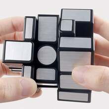 1pc Speed Asymmetrical Magic Cube Children Educational Toy Logical & Thinking Training Game