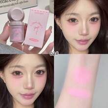 SHAQINUO Rubor líquido ligero, hidratante y de textura fina, de larga duración, fácil de aplicar, con un color vibrante, acabado uniforme y transparente, crea un aspecto radiante y saludable