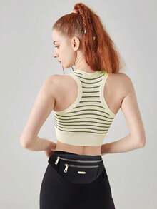 Women Fashion Waist Bag Casual Commute Sport Portable Shoulder Crossbody Bag With Multiple Pockets, Phone Pouch - Nhiều màu - Xem 4