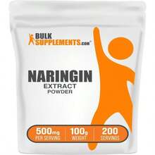 BulkSupplementscom Naringin Extract Powder - Sourced From Citrus Fruit, Naringin Supplement - Herbal Supplement, Gluten Free, 500mg Per Serving, 250g (88 Oz) (Pack Of 1) - Tên hương vịC - Xem 1