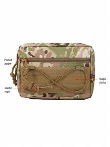 多功能可拆卸腰包，背面带扣环口袋，正面带松紧带，采用抗撕裂耐用材料制成。 - 彩色 - 查看 10