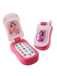 儿童音乐玩具手机，婴儿翻盖手机，儿歌，学习歌曲，幼儿早教礼物（粉色/蓝色/紫色），适合生日、圣诞节及1-6岁儿童 - 彩色 - 查看 14