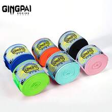 GINGPAI 1.5m/3 Meters/5m Adult & Teenage Boxing Hand Wraps, Elastic Bandage Handwraps For Kickboxing, Muay Thai, Men & Women - Multicolor - View 13