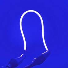 6 قطع شرائط إضاءة LED مرنة بطول 130مم/5.11بوصة ~ 300مم/11.81بوصة، باللون الأزرق، ساطعة ومرنة لل- DIY، تعمل بالبطارية 3 فولت (البطاريات غير مشمولة)، ديكور لغرفة المعيشة، عيد الهالوين/عيد الميلاد