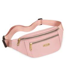 Women Fashion Waist Bag Casual Commute Sport Portable Shoulder Crossbody Bag With Multiple Pockets, Phone Pouch - Nhiều màu - Xem 12