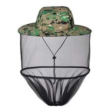 xinwangjiang 1 Stück Outdoor Anglerhut mit Tarnblumenmuster