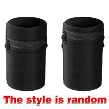 Carteira de pulso leve e moderna com estampa de letras, ideal para viagens, caminhadas, corridas, ciclismo e ioga. Comporta dinheiro, chaves, cartões e documentos de identidade - um item indispensável para o Natal.