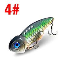 8 pezzi Esche da pesca VIB multicolore per uso esterno, esca artificiale con fori, 7g/10g/15g/20g, adatta per acqua dolce e salata