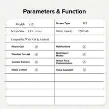 CHAONB Orologio Intelligente Multifunzione per Uomo e Donna, Fitness, Sport, Riproduzione Musica, Connessione Telefonica, Chiamate Vocali, Visualizzazione Messaggi, Orologio Connesso alla Moda, Tracker Sportivo, Notifiche BT, Monitoraggio Frequenza Cardiaca e Sonno, Rubrica, Registro Chiamate, Sveglia, Scatto Remoto, Contapassi, Informazioni Meteo, Orologio Digitale da Polso, Regalo, Schermo Touch Completo