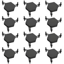 Soporte para taza de café, organizador apilable ajustable para vasos, ahorrador de espacio, estante de almacenamiento para tazas de cocina de 3,0 a 4,5 pulgadas, 6/12 Uds. - 6 piezas - Ver 7