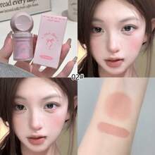 SHAQINUO Rubor líquido ligero, hidratante y de textura fina, de larga duración, fácil de aplicar, con un color vibrante, acabado uniforme y transparente, crea un aspecto radiante y saludable