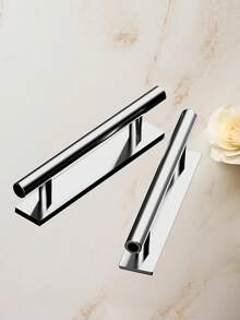 1pc Drill-Free Self-Adhesive Drawer Door Handle, Suitable For Furniture Cabinet Doors, Kitchen Cabinet Doors, And Drawers. It Can Be Used On Various Cabinets/Drawers/Lockers. - Multicolor - View 6